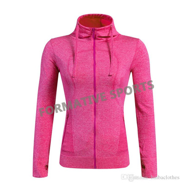 Customised Womens Gym Jacket Manufacturers in Cedar Rapids