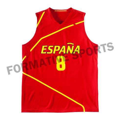 Customised Cut N Sew Basketball Jersey Manufacturers in Salamanca